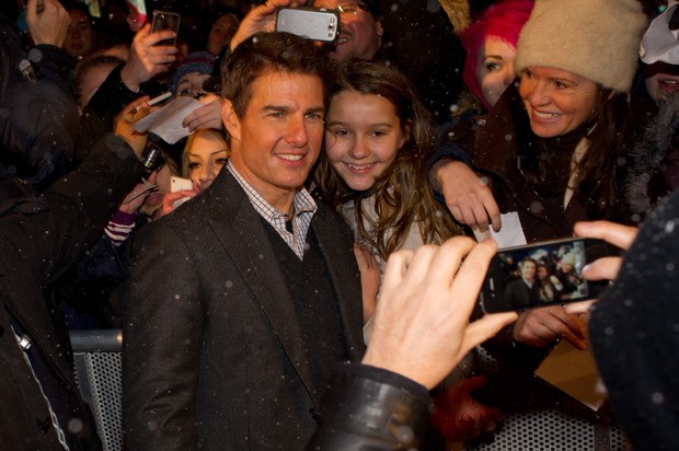 Tom Cruise em première de filme em Estocolmo, na Suécia (Foto: Ivan da Silva/ Getty Images/ Agência)