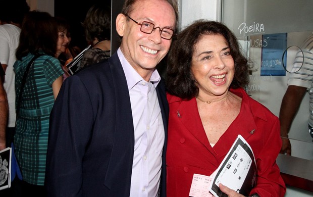 Betty Faria e José Wilker (Foto: Alex Palarea e Roberto Filho / AgNews)
