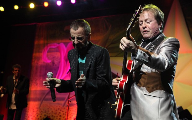 O ex-Beatle Ringo Starr faz show em São Paulo (Foto: Manuela Scarpa / Photo Rio News)