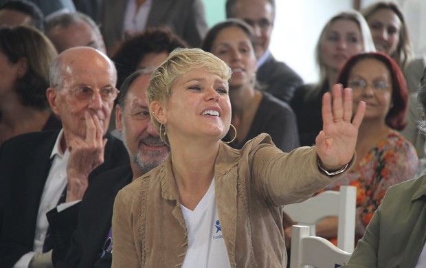 Xuxa inaugura o Espaço Arte (Foto: Thyago Andrade / Photo Rio News)