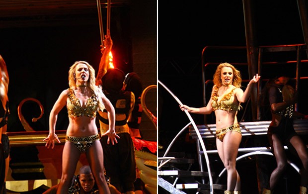 Britney Spears faz show em São Paulo (Foto: EGO/ Iwi Onodera)