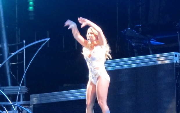 Britney Spears faz show em São Paulo (Foto: Felipe Abílio/ EGO)