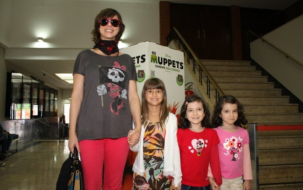 Maria Paula na estreia de 'Muppets' (Foto: Henrique Oliveira/Photo Rio News)