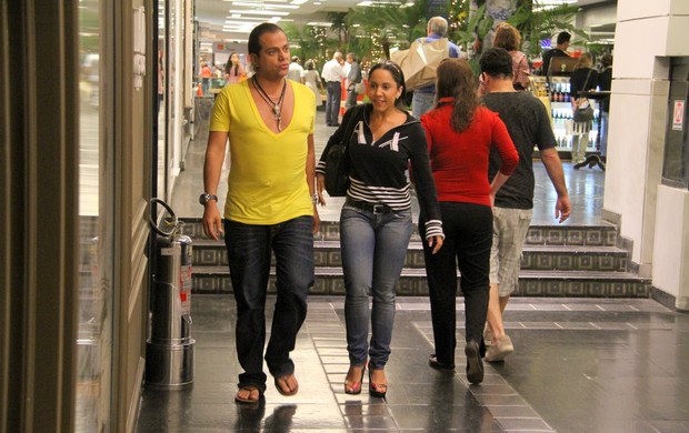 Mulher Melão shopping (Foto: Daniel Delmiro/ Ag.News)