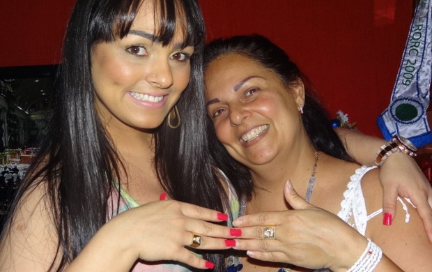 Mulher Melancia e a mãe, Carmen (Foto: Divulgação)
