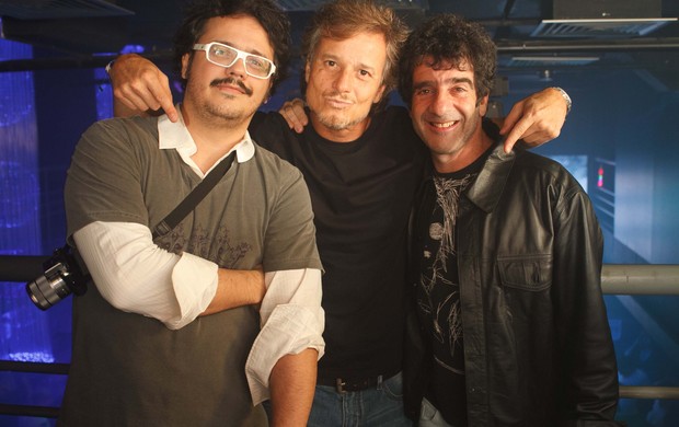 Danton Mello, Marcelo Novaes e George Israel (Foto: Marcos Samerson / We Love Photo)