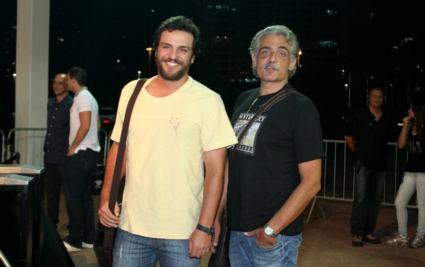 Rodrigo Lombardi e Tarcisio Filho (Foto: Henrique Oliveira / Photo RioNews)