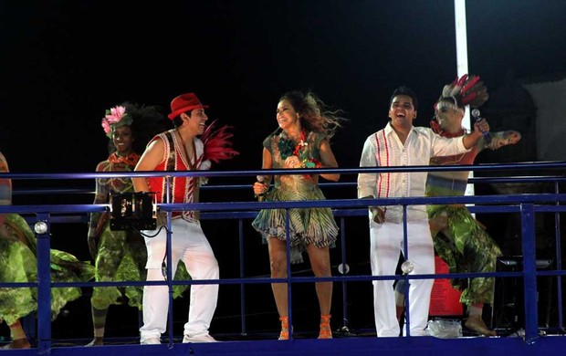 Daniela Mercury no carnaval de Salvador (Foto: Tiago Cruz / Ag Haack)
