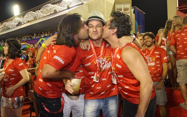 Marcelo Serrado, Sandro Pedroso e Alexandre Nero (Foto: Gil Rodrigues/ Photo Rio News)