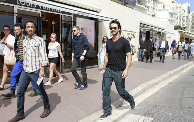 Rodrigo Santoro em Cannes (Foto: Felipe Panfili/AgNews)