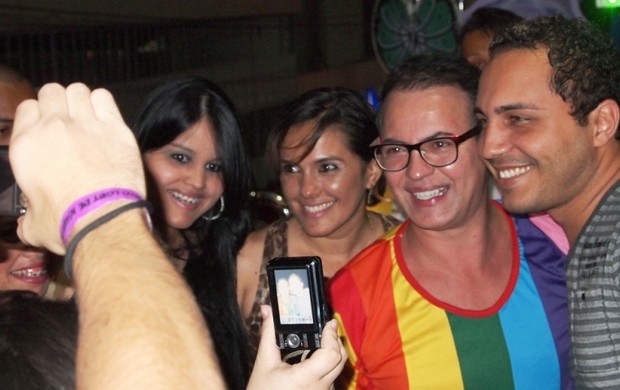 Dicesar na parada gay em Iguatu, CE (Foto: Jan Messias/Divulgação)