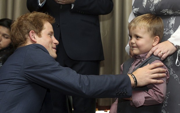 Príncipe Harry no evento " WellChild Awards Ceremony" em Londres  (Foto: Reuters/Agência)