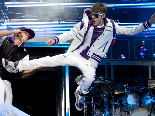 Show de Justin Bieber em Porto Alegre - 10/10/2011 (Foto: Alexandro Auler / AgNews)