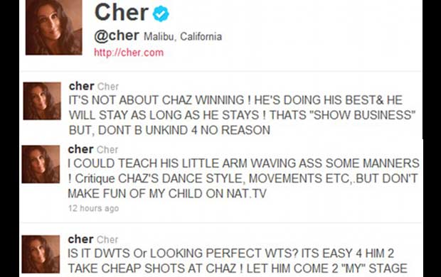 Cher Twitter (Foto: Reprodução/Twitter)
