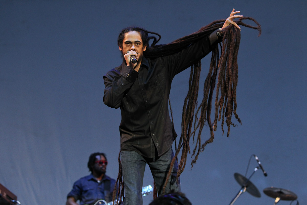 Show de Damian Marley no palco Consciência.