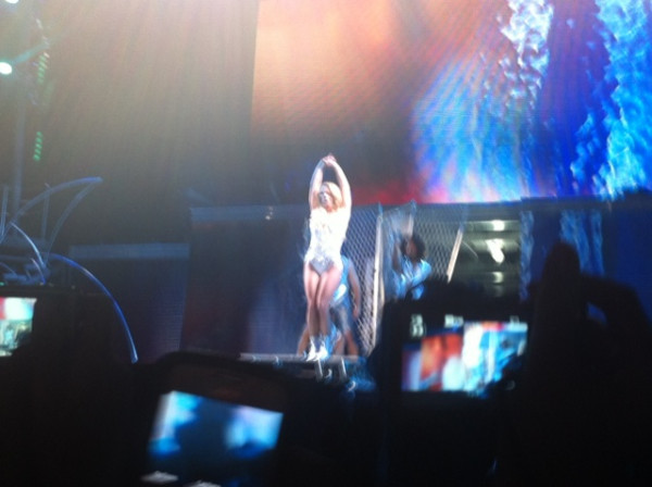 Britney Spears em São Paulo (Foto: Reprodução/ Twitter)