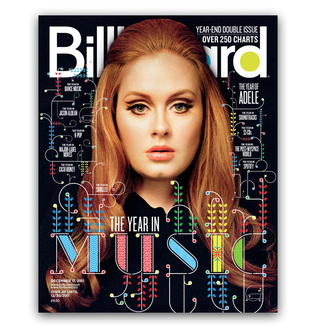 Adele na capa da Billboard (Foto: Reprodução)