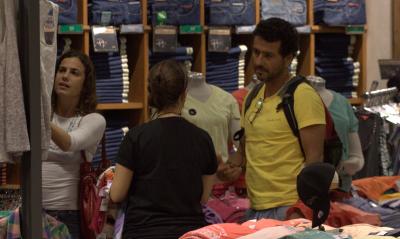 Marcos Palmeira faz compras em shopping no Rio (Foto: Ag. News)