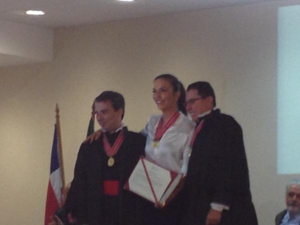Ivete Sangalo recebe honraria (Foto: Reprodução/Twitter)