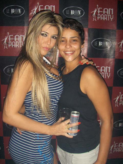 Fernanda e Nise (Foto: Reprodução)