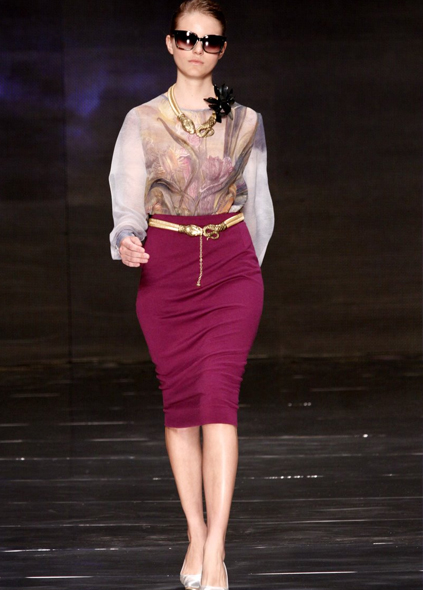 A grife Sta. Ephigênia desfilou sua coleção Inverno 2012 nesta terça-feira, 10, no Fashion Business