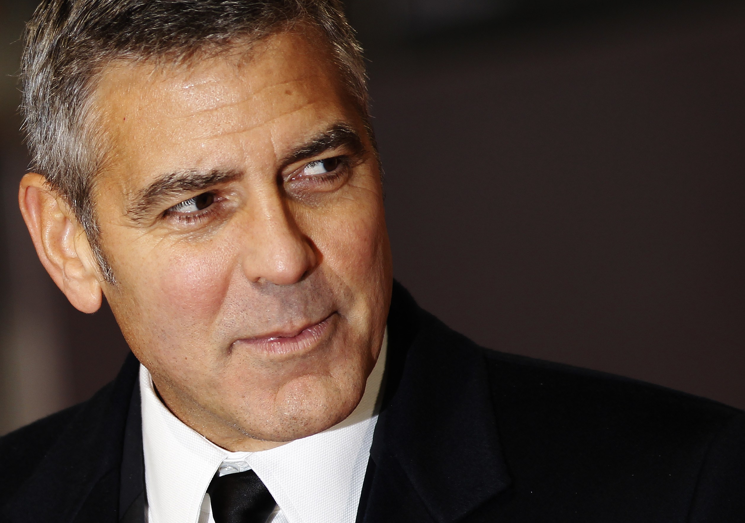 George Clooney no British Academy of Film and Arts (BAFTA), o Oscar britânico, no Royal Opera House, em Londres, neste domingo, 12