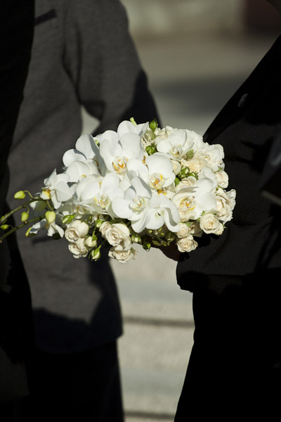 Detalhe do bouquet de Carol Trentini
