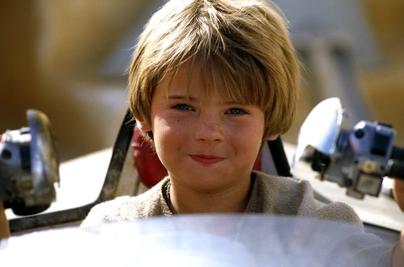 Jake Lloyd, como Anakin Skywalker em 'Guerra nas Estrelas' (Foto: Reprodução)