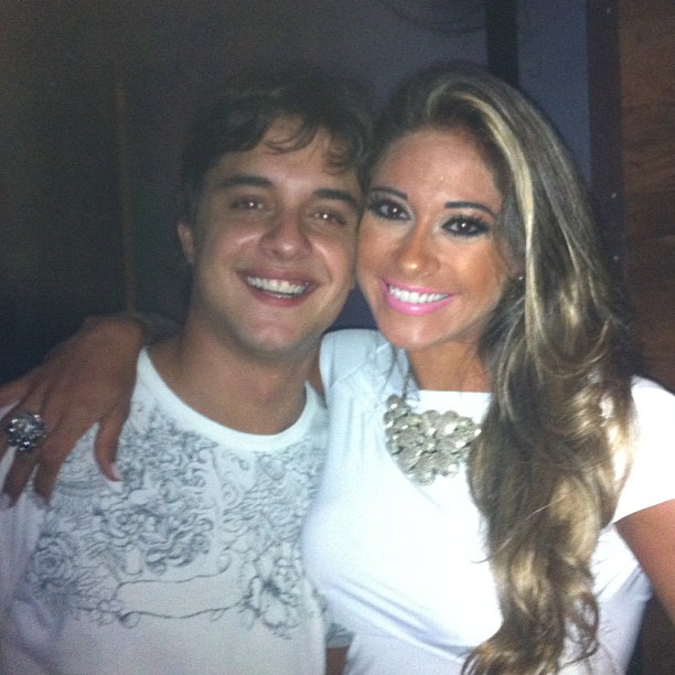 Guilherme Boury e ex-BBB Mayra Cardi (Foto: Twitter/ Reprodução)