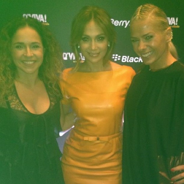 Daniela Mercury, Jennifer Lopez e Adriane Galisteu em evento em São Paulo