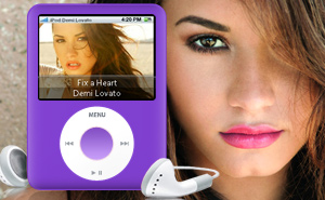 iPod Demi Lovato (Foto: EGO)