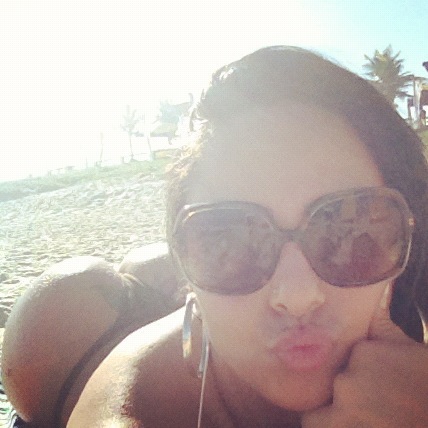 Mulher Melancia em praia do Rio (Foto: Reprodução/Instagram)