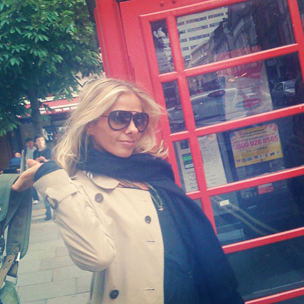 Adriane Galisteu em Londres (Foto: Instagram / Reprodução)