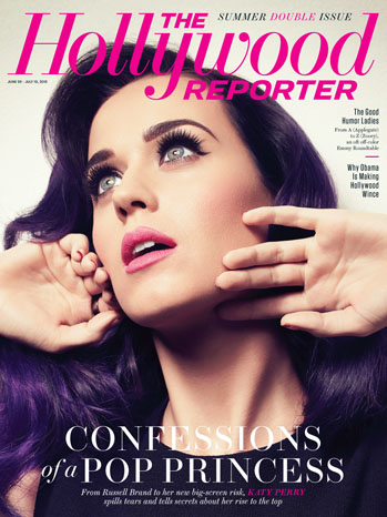 Katy Perry na capa da "The Hollywood Reporter" (Foto: Divulgação / Divulgação)