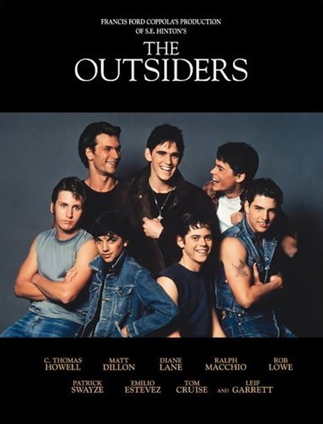 O primeiro filme onde Tom Cruise teve um papel de destaque foi "Vidas sem Rumo" (1983), com outros atores que ficaram famosos nos anos 80: Emilio Estevez, Patrick Swayze, Ralph Macchio, Matt Dillon, C. Thomas Howell e Rob Lowe