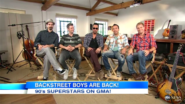 Backstreet Boys (Foto: ABC News/ Reprodução)