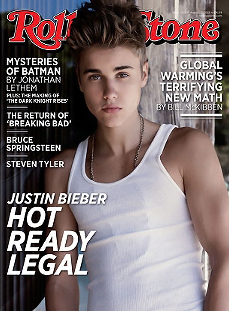 Justin Bieber na capa da Rolling Stone (Foto: Reprodução / Revista Rolling Stone)