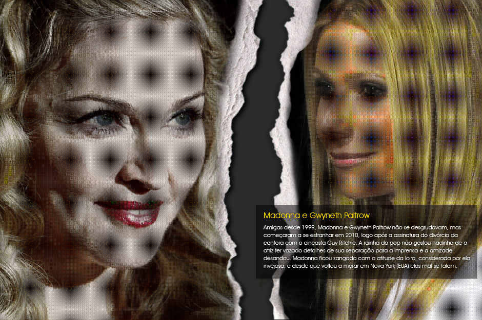 Madonna e Gwyneth Paltrow