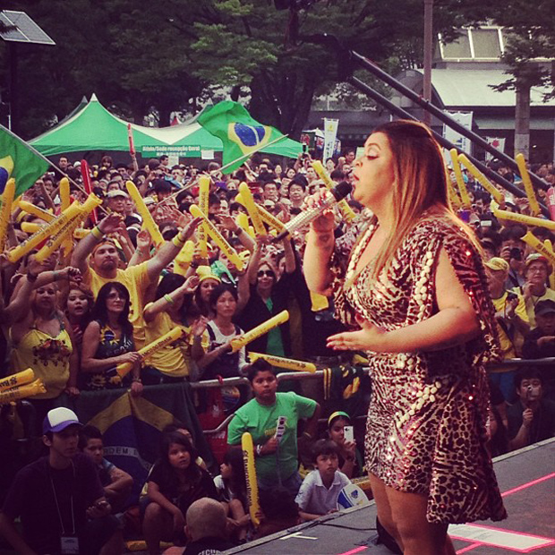 Preta Gil se apresenta no Brazilian Day em Tóquio, Japão (Foto: Instagram / Reprodução)