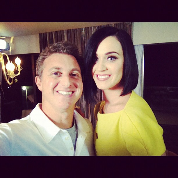 Luciano Huck e Katy Perry (Foto: Instagram/ Reprodução)