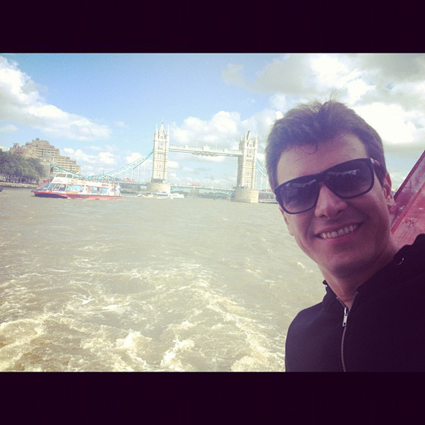 Rodrigo Faro posta fotos em Londres (Foto: Instagram / Reprodução)