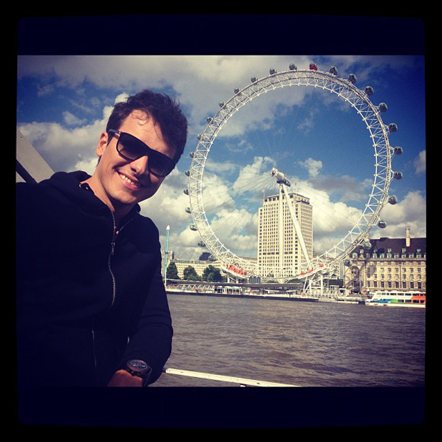 Rodrigo Faro posta fotos em Londres (Foto: Instagram / Reprodução)
