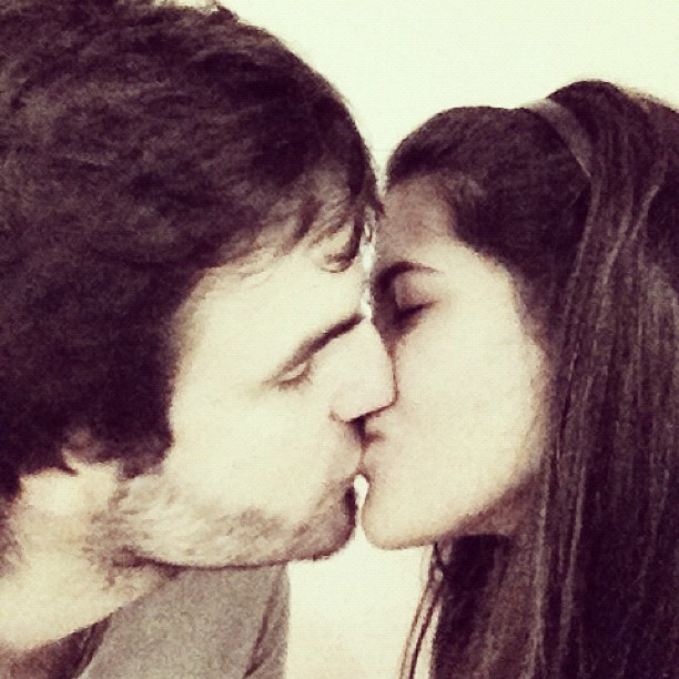 Antonia Morais posta foto de beijo no namorado (Foto: Instagram)