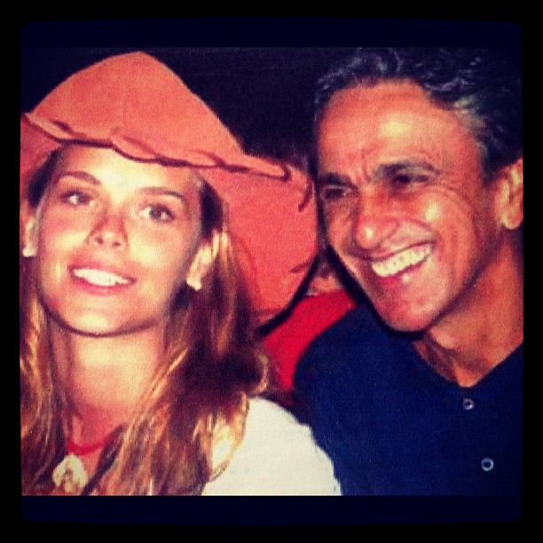 Carolina Dieckmann e Caetano Veloso (Foto: Instagram/Reprodução)