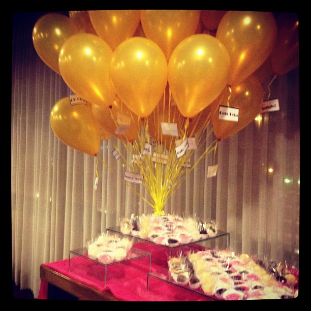 Presente de Flora Gil enfeita mesa de doces do aniversário de Preta Gil (Foto: Instagram)