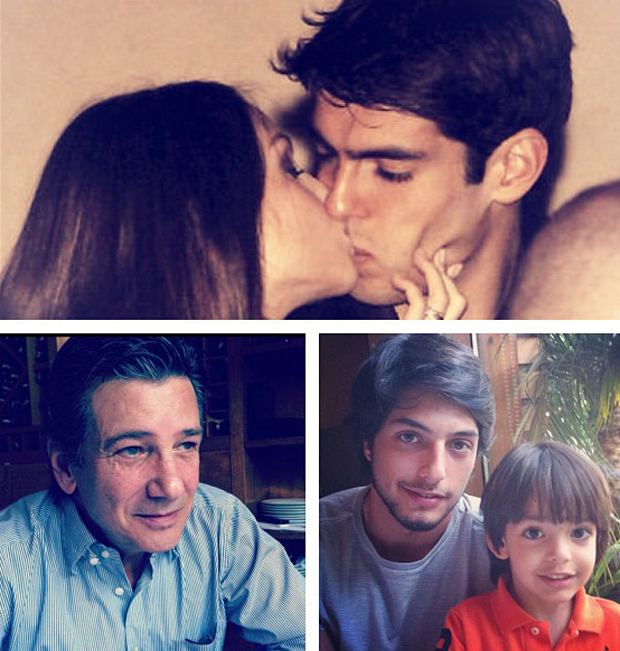 Caroline Celico posta foto dos 'Homens da sua vida' (Foto: Instagram / Reprodução)