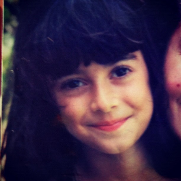 Thaila Ayala posta foto de quando era criança (Foto: Reprodução/Instagram)
