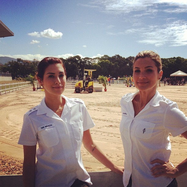 Fernanda Paes Leme e Flavia Alessandra (Foto: Instagram/Reprodução)