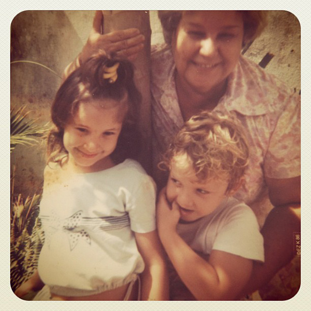 Claudia Leitte posta foto de quando era pequena (Foto: Instagram / Reprodução)