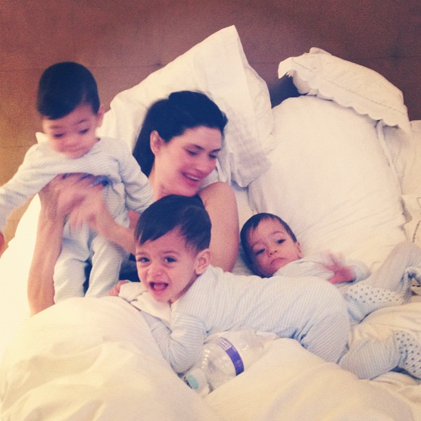 Isabella Fiorentino e filhos (Foto: Reprodução/ Instagram)